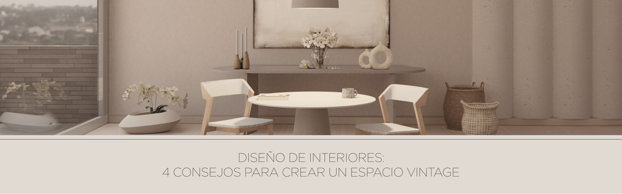 Diseño de interiores: 4 consejos para crear un espacio vintage - INKELT l Pensamos en forma
